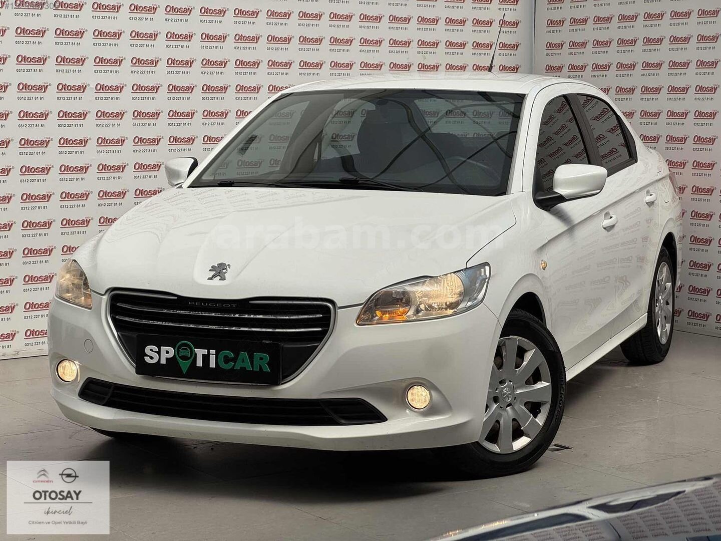 Galeriden Peugeot 301 1.6 HDi Active 2015 Model Ankara 280.000 km Beyaz 4