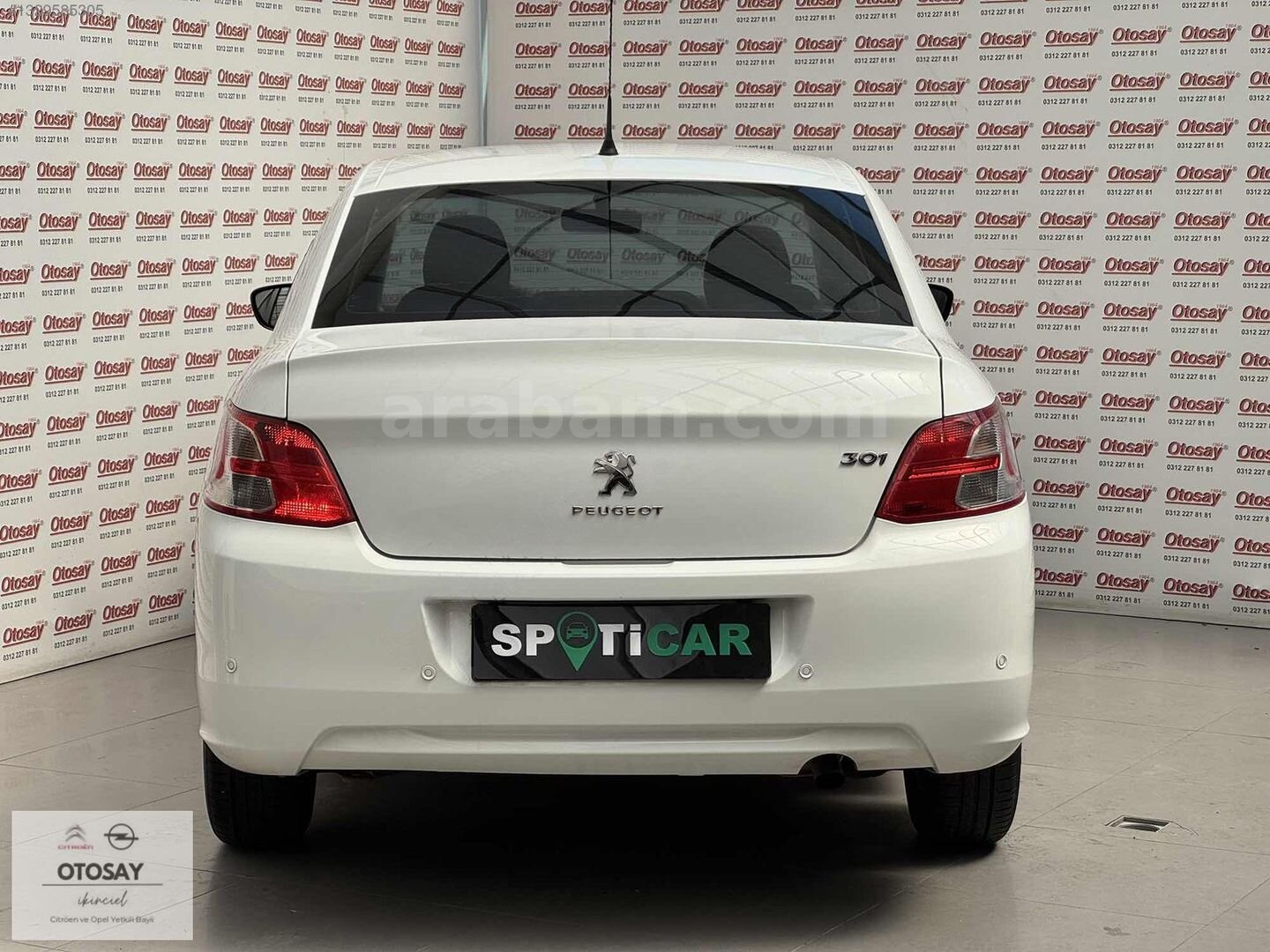 Galeriden Peugeot 301 1.6 HDi Active 2015 Model Ankara 280.000 km Beyaz 6