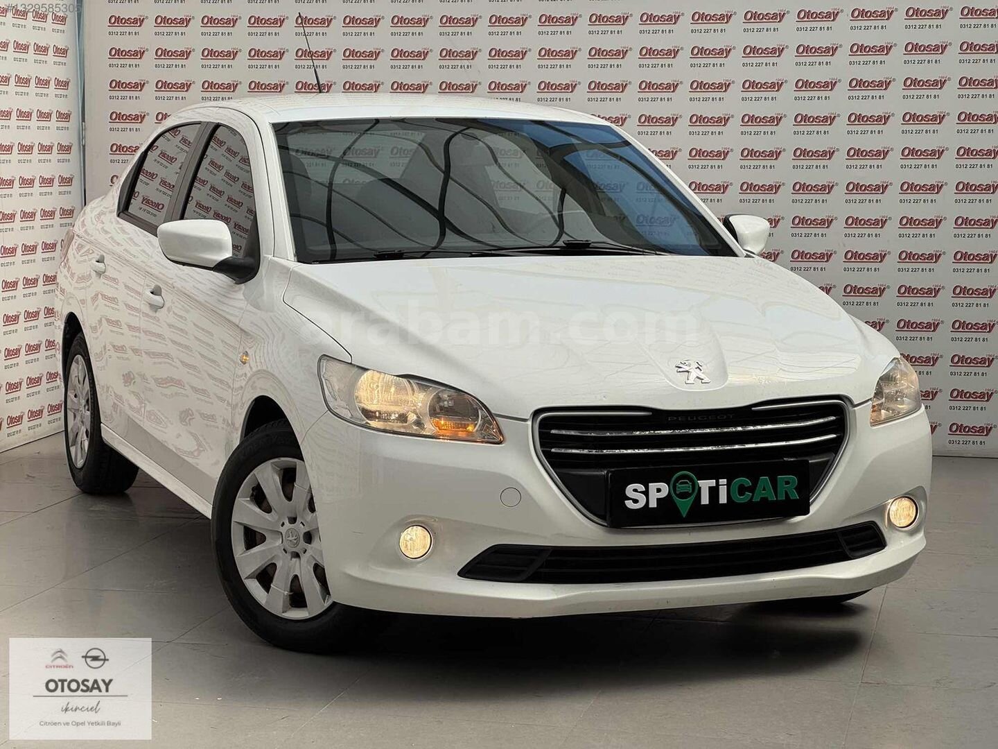 Galeriden Peugeot 301 1.6 HDi Active 2015 Model Ankara 280.000 km Beyaz 3