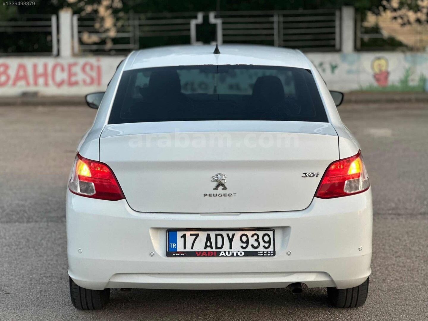 Galeriden Peugeot 301 1.6 HDi Active 2013 Model Gaziantep 250.000 km Beyaz 3