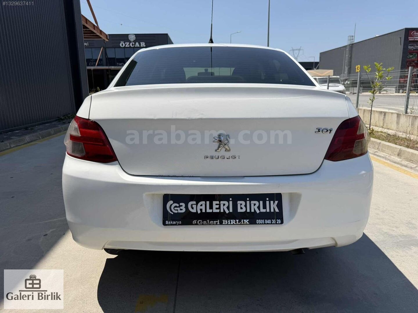 Galeriden Peugeot 301 1.6 HDi Active 2015 Model Sakarya 340.000 km Beyaz 6