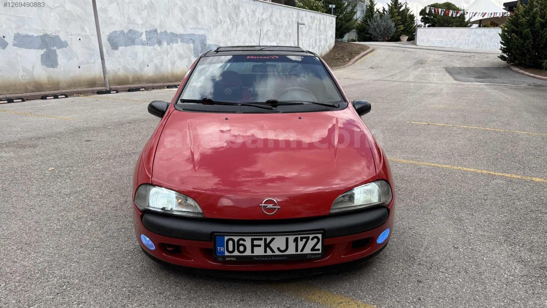 Galeriden Opel Tigra 1.6 1998 Model Ankara 284.000 km Kırmızı 7