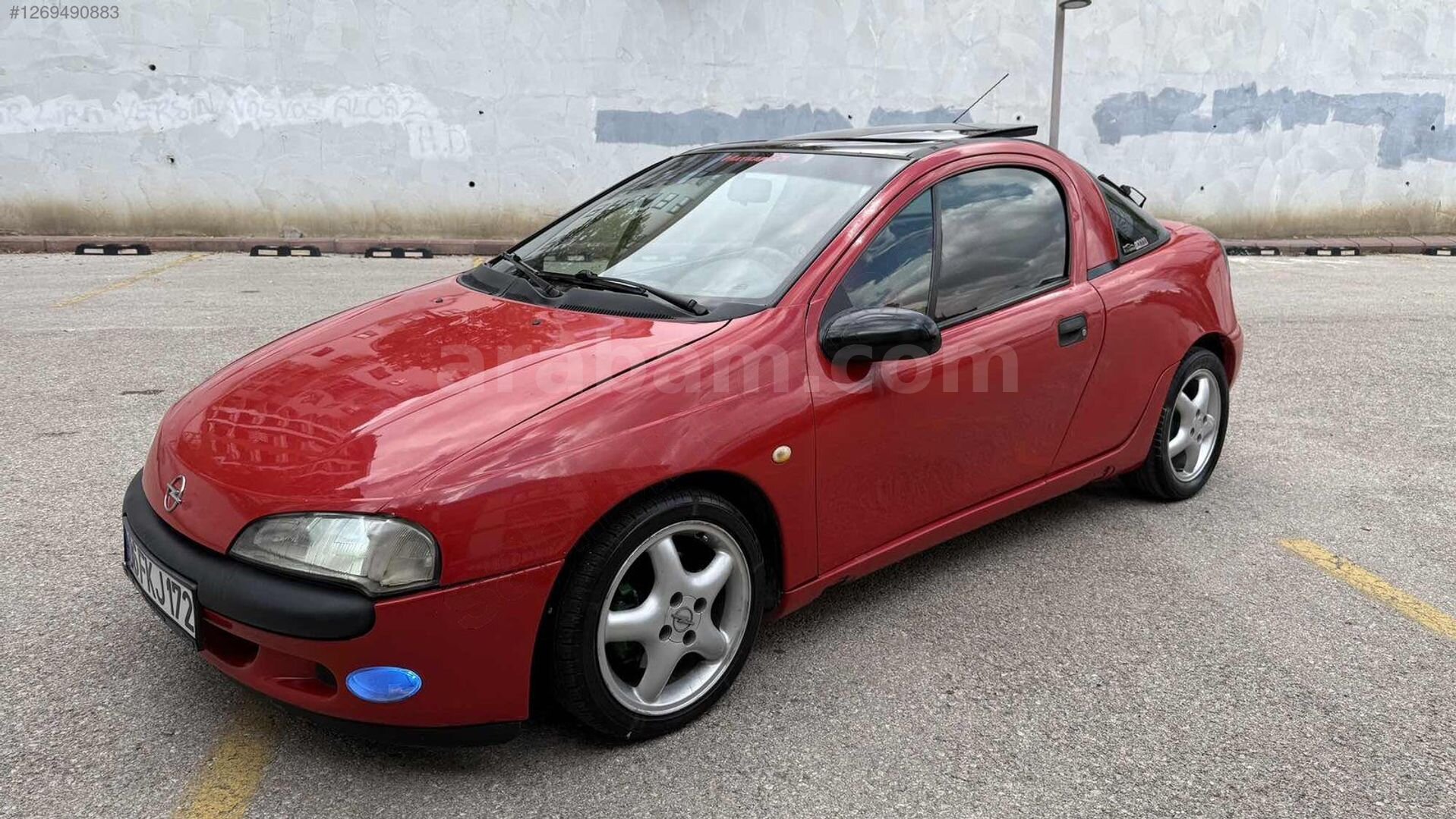 Galeriden Opel Tigra 1.6 1998 Model Ankara 284.000 km Kırmızı 2