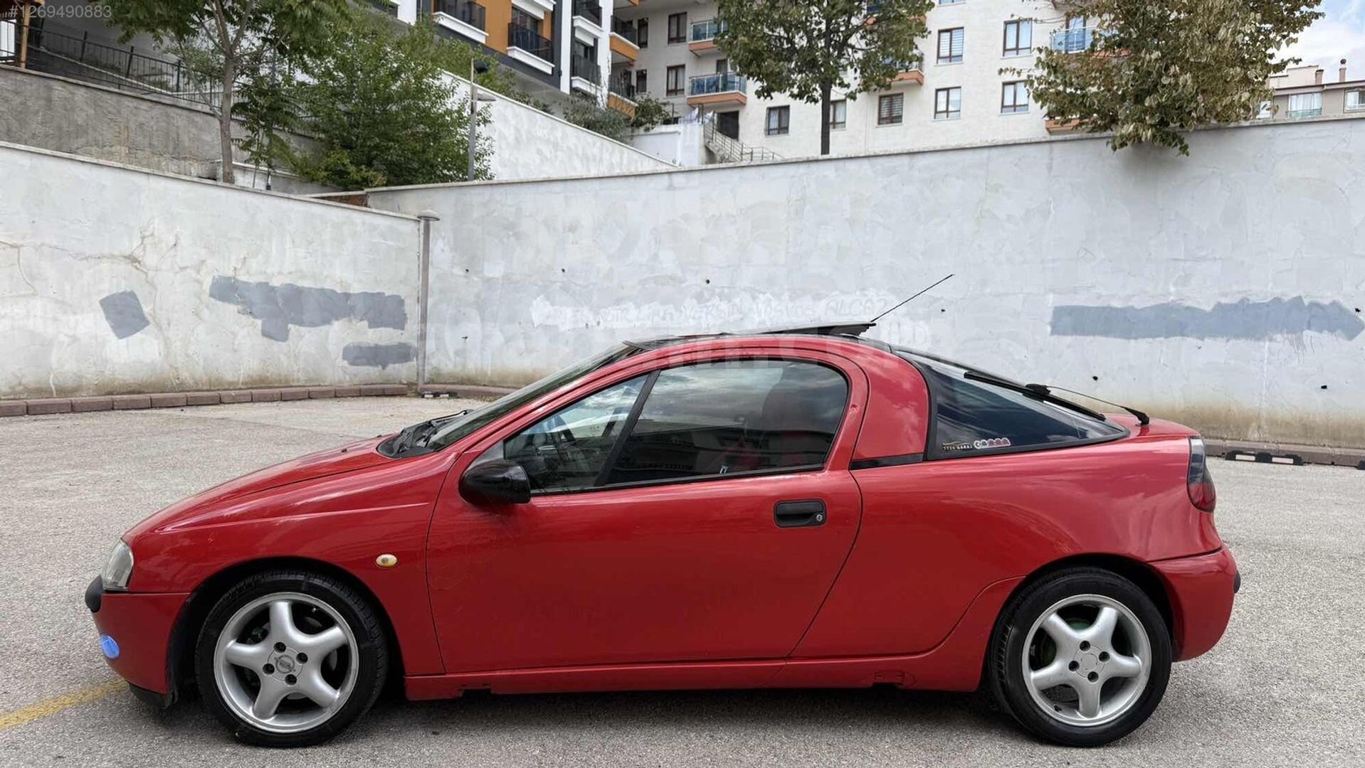 Galeriden Opel Tigra 1.6 1998 Model Ankara 284.000 km Kırmızı 4