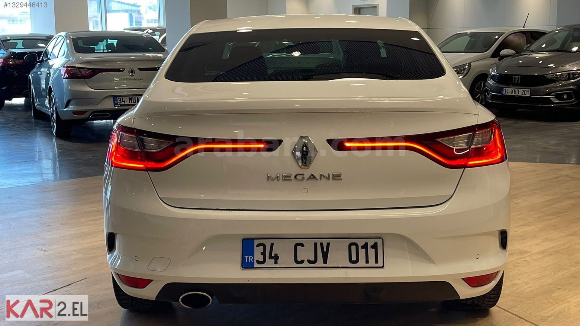 Galeriden Renault Megane 1.5 dCi Icon 2019 Model İstanbul 111.000 km Beyaz 7