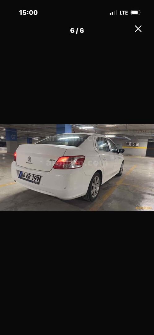 Sahibinden Peugeot 301 1.6 HDi Allure 2015 Model Edirne 125.000 km Beyaz 7