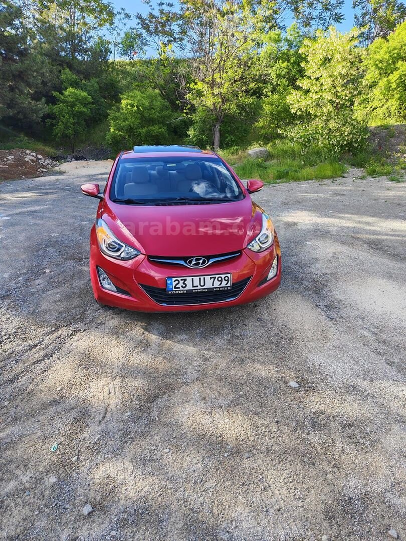 Sahibinden Hyundai Elantra 1.6 CRDi Style 2014 Model Elazığ 108.000 km Bordo 3