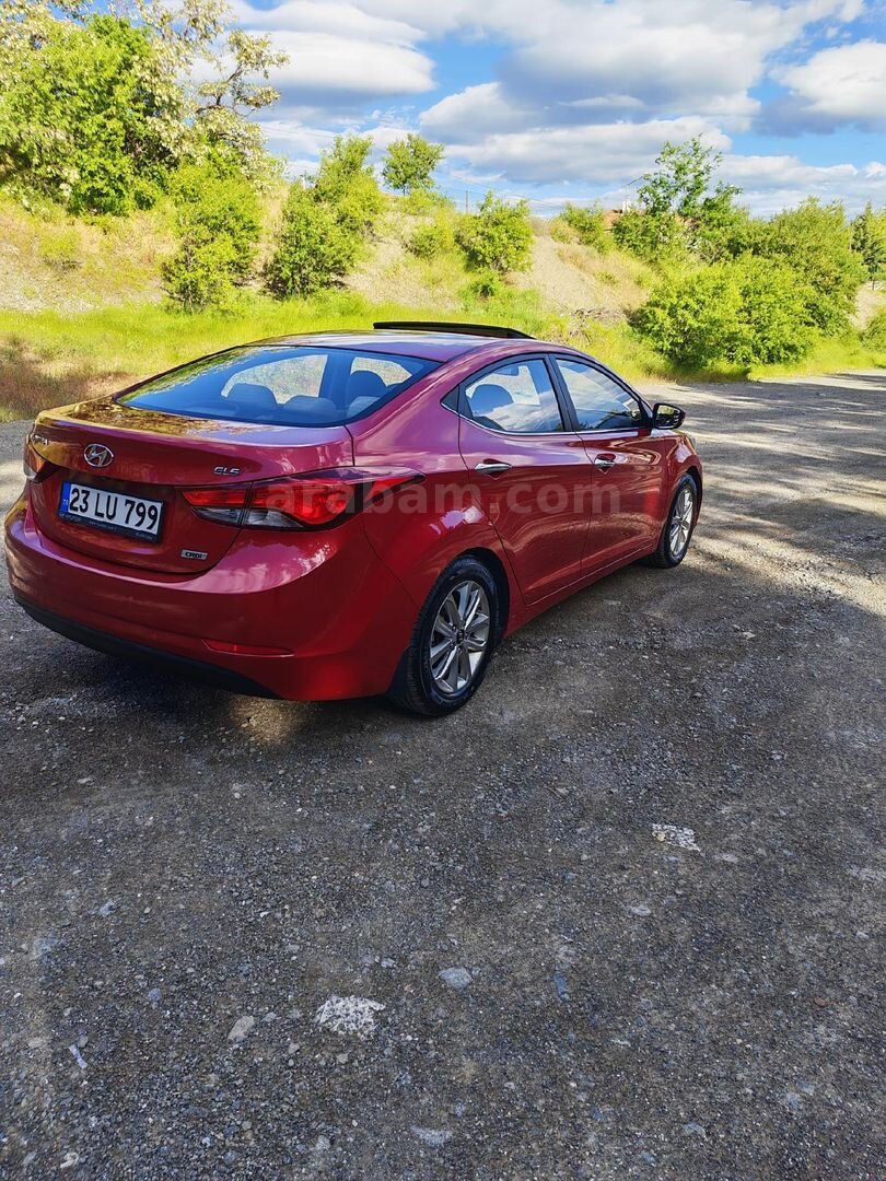 Sahibinden Hyundai Elantra 1.6 CRDi Style 2014 Model Elazığ 108.000 km Bordo 5