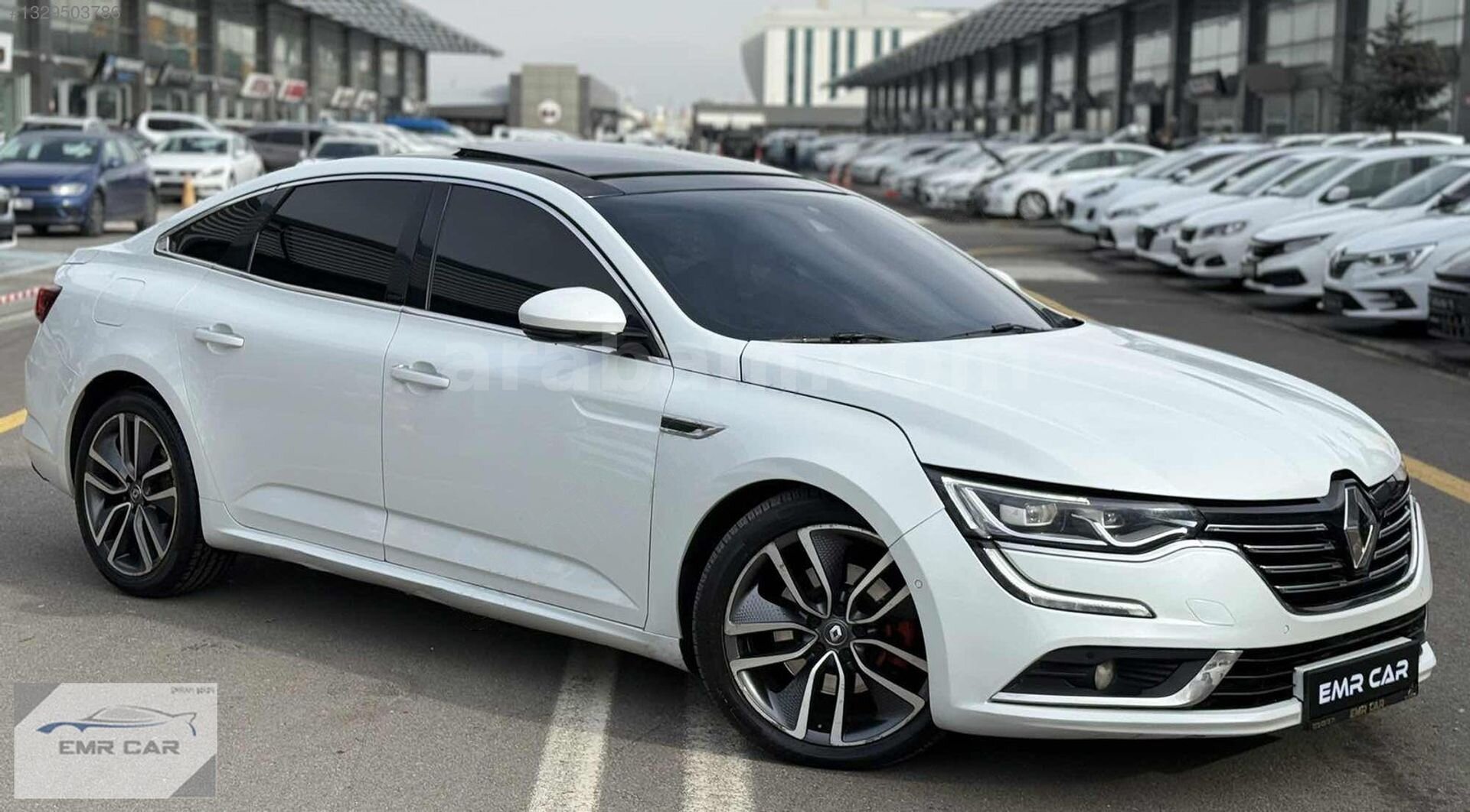 Galeriden Renault Talisman 1.6 dCi Icon 2016 Model Ankara 120.000 km Beyaz 1