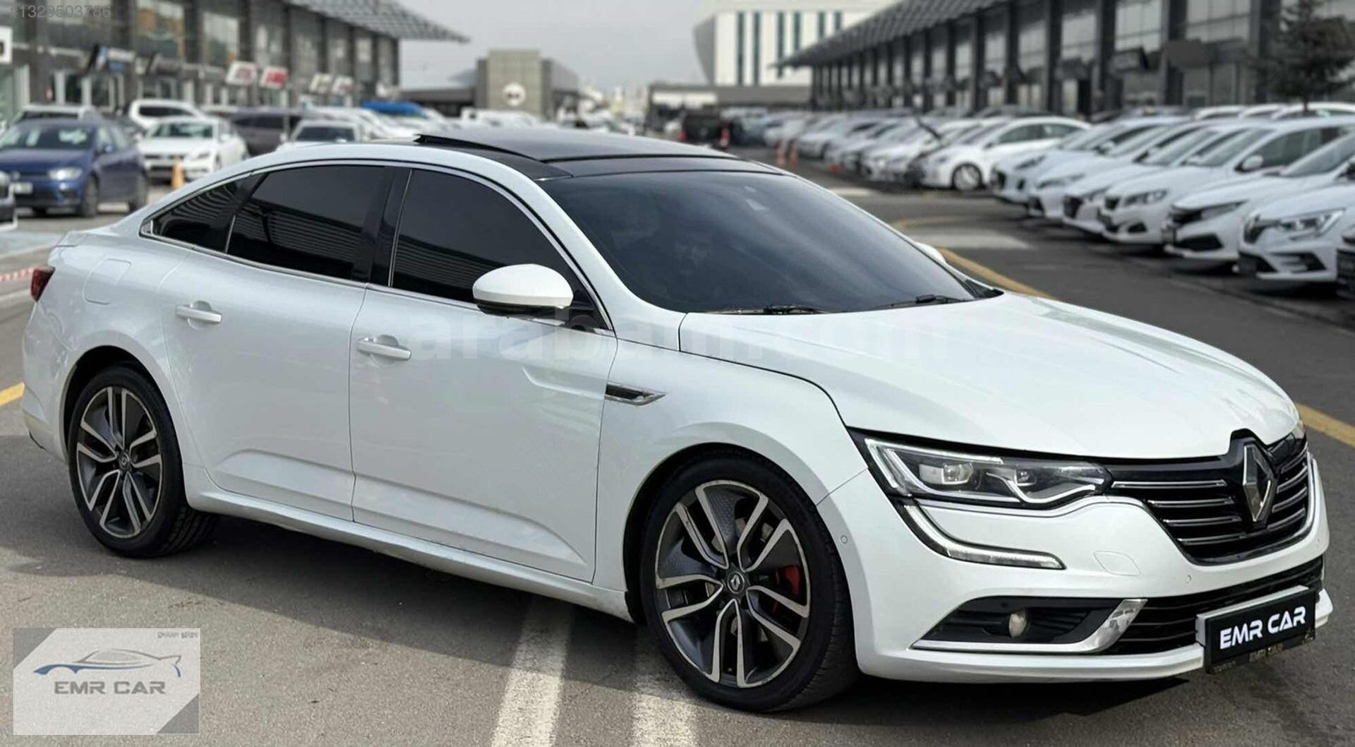 Galeriden Renault Talisman 1.6 dCi Icon 2016 Model Ankara 120.000 km Beyaz 7