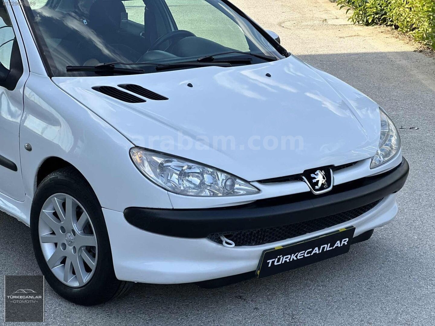 Galeriden Peugeot 206 1.4 HDi X-line 2004 Model Denizli 260.000 km Beyaz 3