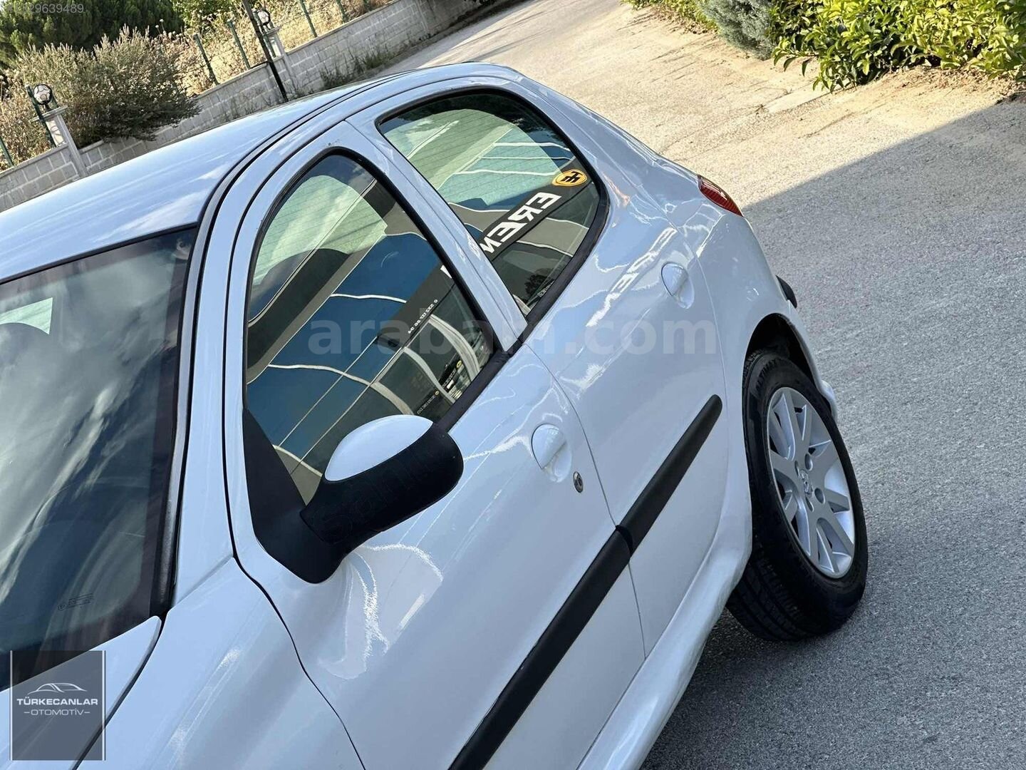 Galeriden Peugeot 206 1.4 HDi X-line 2004 Model Denizli 260.000 km Beyaz 6