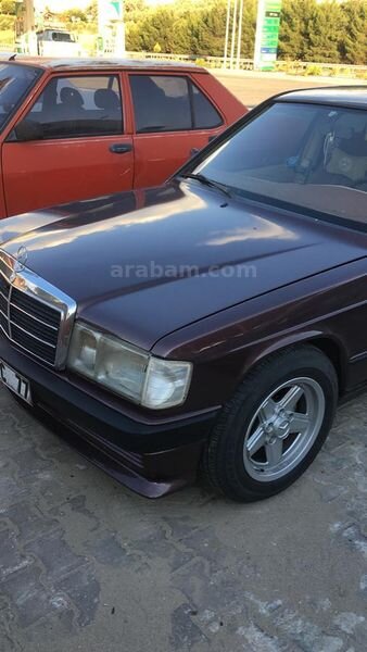 Sahibinden Mercedes - Benz 190 D 2.0 1986 Model İzmir 430.000 km Bordo
