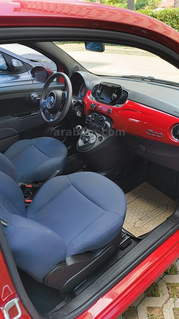 Sahibinden Fiat 500 Ailesi 1.0 Hybrid Cult 2021 Model İstanbul 64.300 km Kırmızı 2