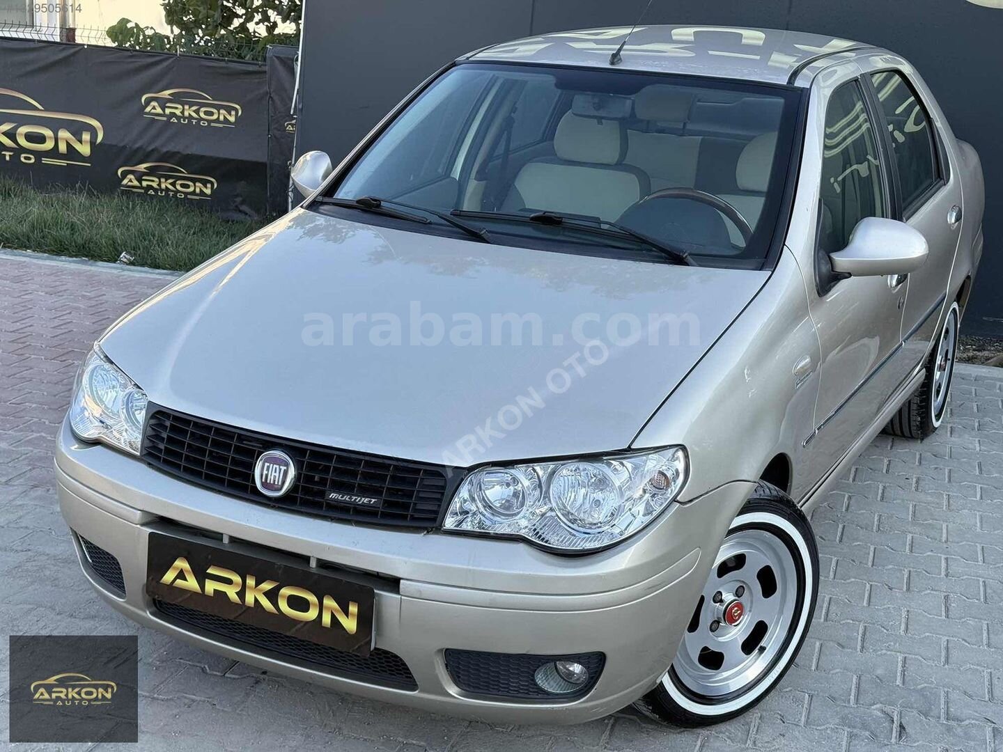 Galeriden Fiat Albea Sole 1.3 Multijet Premio 2010 Model İstanbul 323.000 km Gri 3