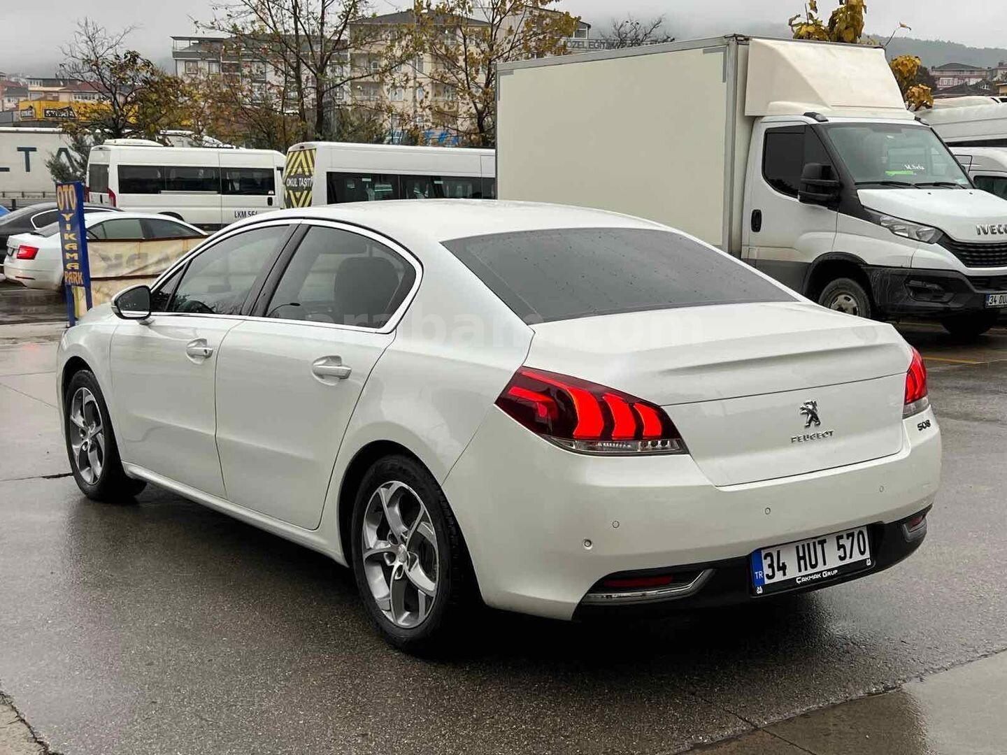 Galeriden Peugeot 508 1.6 BlueHDi Allure 2016 Model İstanbul 180.000 km Beyaz 6