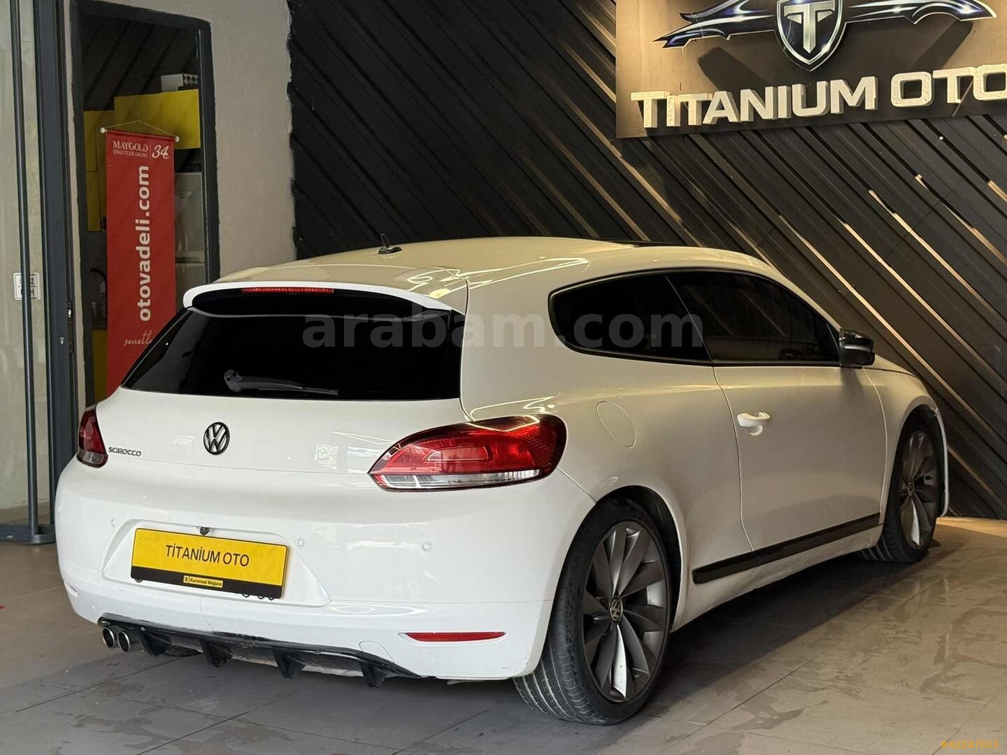 Galeriden Volkswagen Scirocco 1.4 TSi Sportline 2012 Model İstanbul 220.000 km Beyaz 6