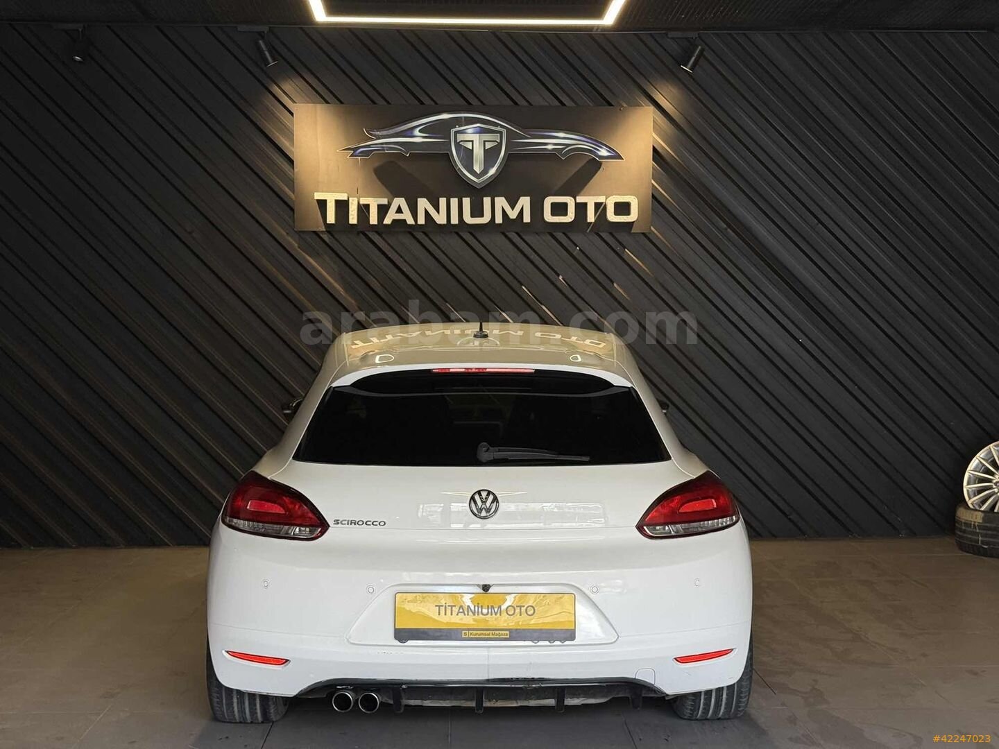 Galeriden Volkswagen Scirocco 1.4 TSi Sportline 2012 Model İstanbul 220.000 km Beyaz 5