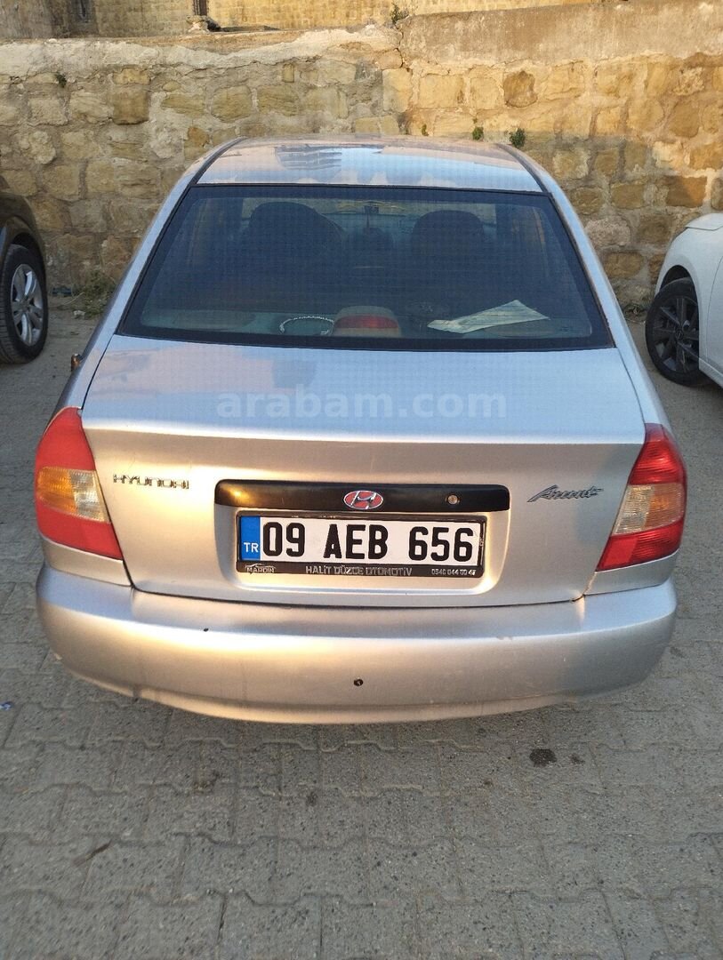 Sahibinden Hyundai Accent 1.5 1.5i GLS 2001 Model Mardin 298.000 km Gri 2