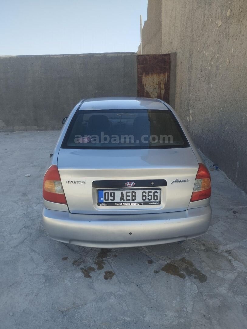 Sahibinden Hyundai Accent 1.5 1.5i GLS 2001 Model Mardin 298.000 km Gri 5