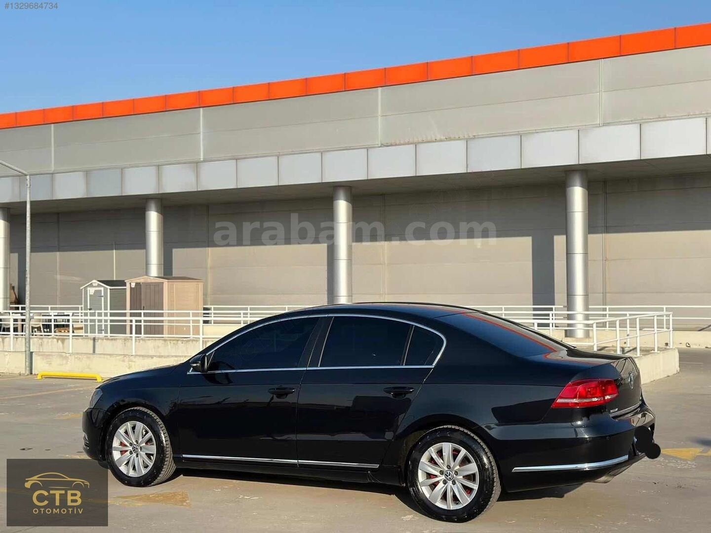 Galeriden Volkswagen Passat 1.6 TDi BlueMotion Comfortline 2012 Model Kırşehir 217.000 km Siyah 6