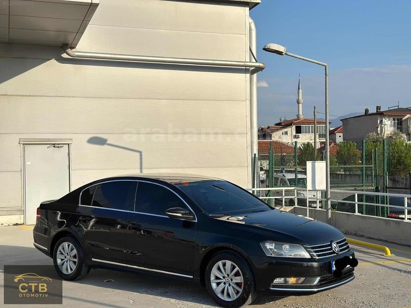 Galeriden Volkswagen Passat 1.6 TDi BlueMotion Comfortline 2012 Model Kırşehir 217.000 km Siyah 5