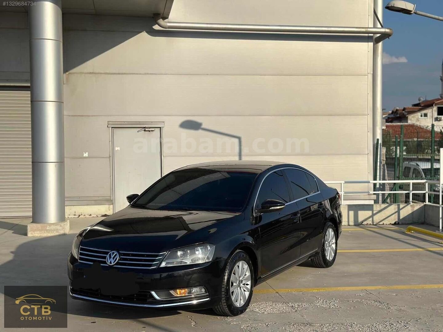 Galeriden Volkswagen Passat 1.6 TDi BlueMotion Comfortline 2012 Model Kırşehir 217.000 km Siyah 1