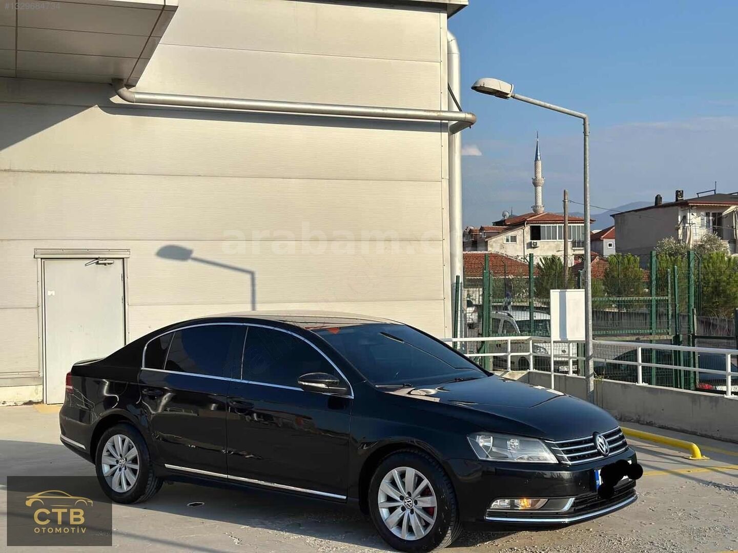 Galeriden Volkswagen Passat 1.6 TDi BlueMotion Comfortline 2012 Model Kırşehir 217.000 km Siyah 2