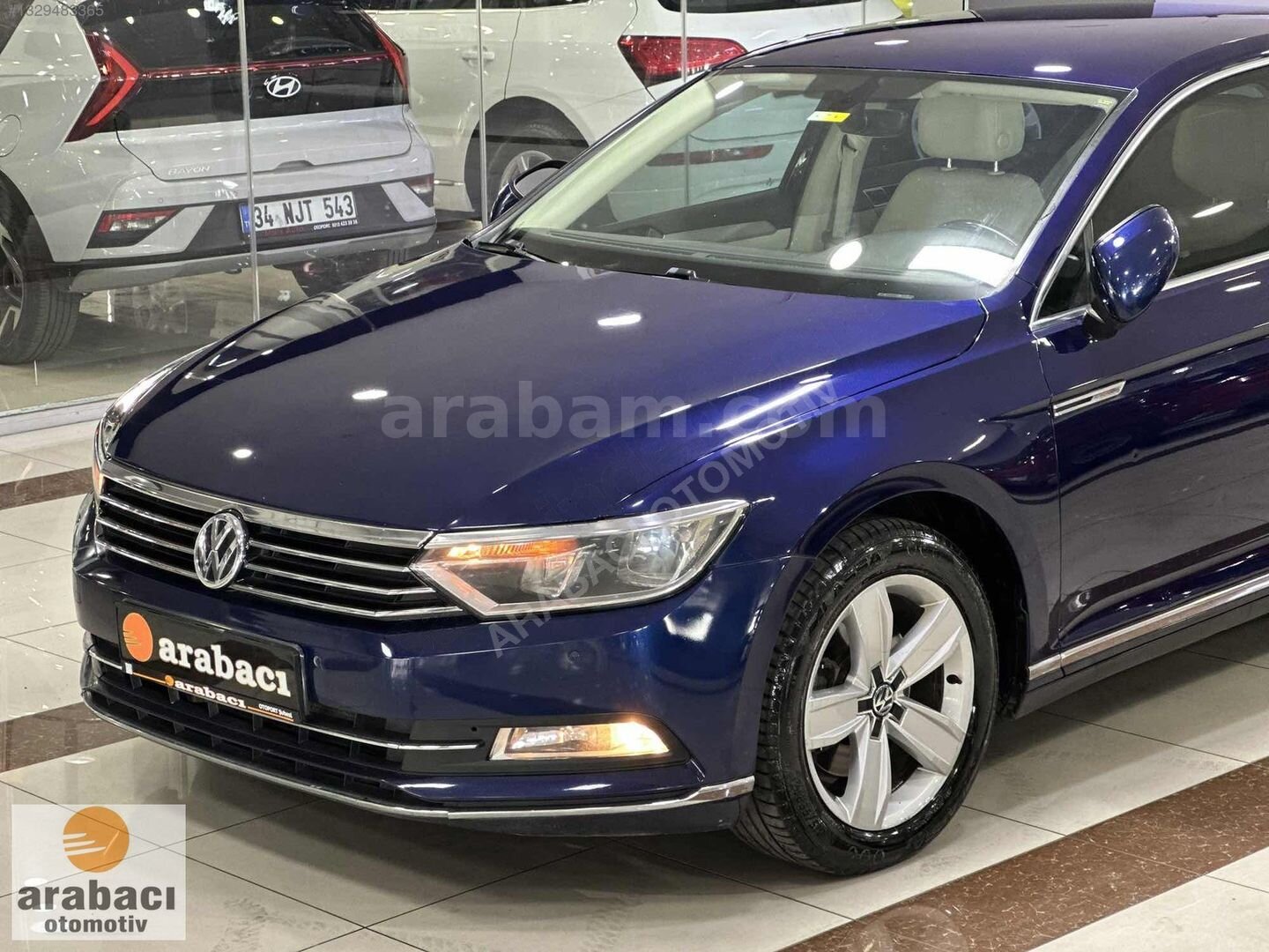 Galeriden Volkswagen Passat 1.6 TDi BlueMotion Comfortline 2017 Model İstanbul 195.000 km Mavi 5