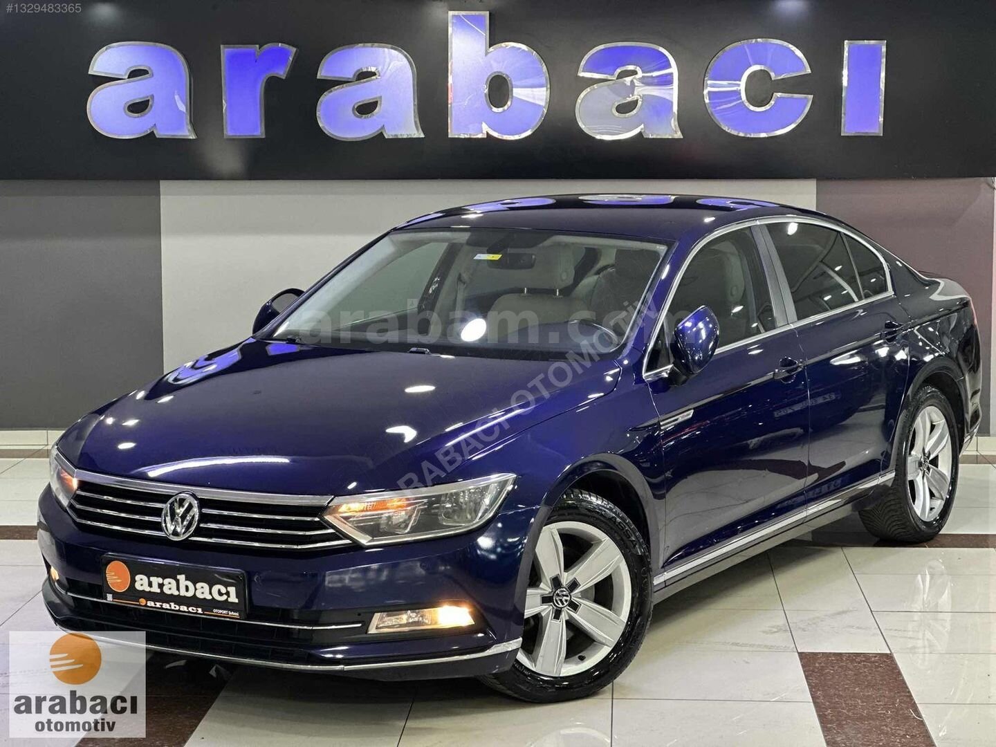 Galeriden Volkswagen Passat 1.6 TDi BlueMotion Comfortline 2017 Model İstanbul 195.000 km Mavi 1