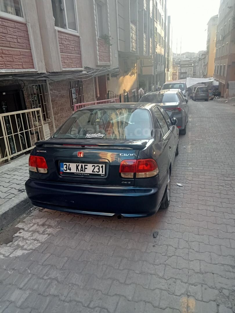 Sahibinden Honda Civic 1.4 i S 1998 Model İstanbul 345.000 km Mavi 5