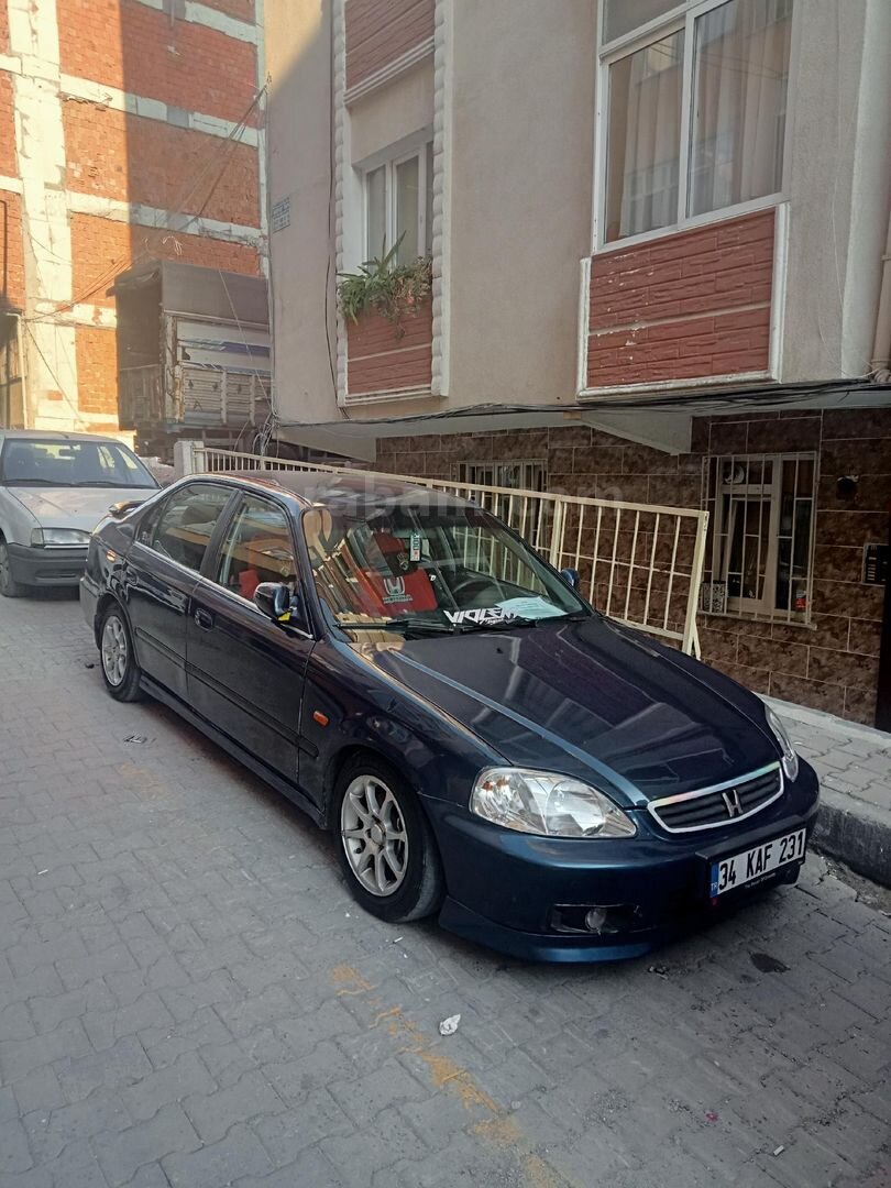 Sahibinden Honda Civic 1.4 i S 1998 Model İstanbul 345.000 km Mavi 4