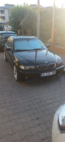 Sahibinden BMW 3 Serisi 318i Standart 2003 Model İzmir 270.000 km Siyah