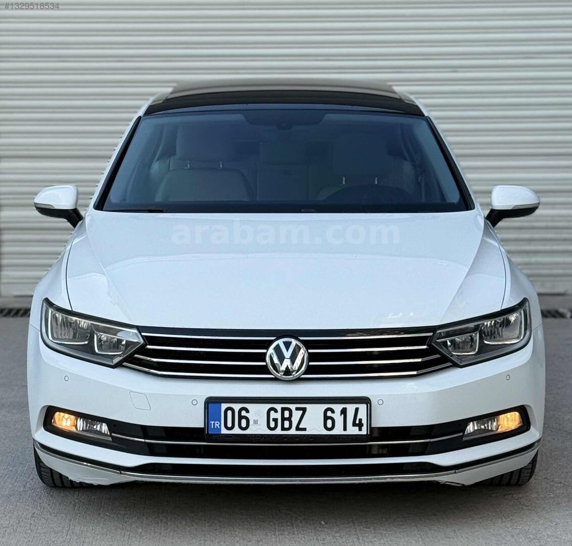 Galeriden Volkswagen Passat 1.6 TDi BlueMotion Comfortline 2015 Model Ankara 219.000 km Beyaz 2