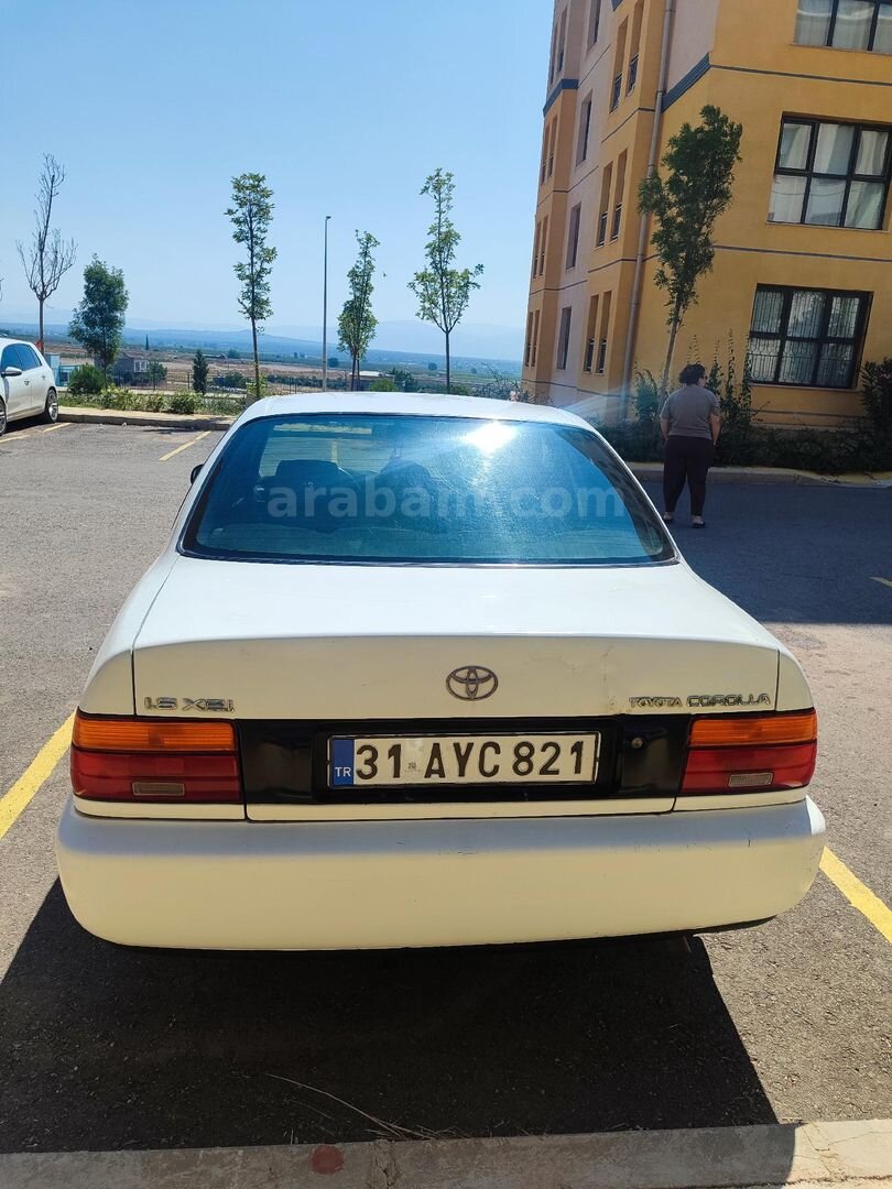 Sahibinden Toyota Corolla 1.6 XEi 1996 Model Hatay 277.000 km Beyaz 7