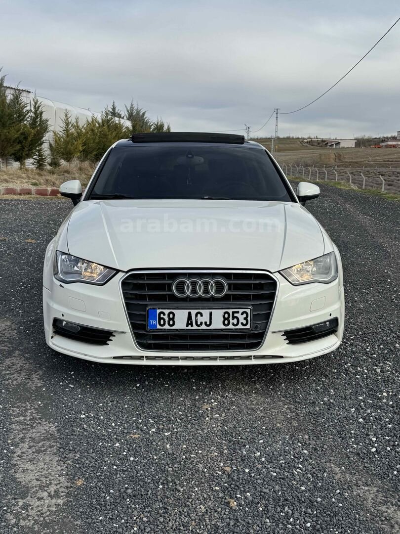 Sahibinden Audi A3 Sedan 1.6 TDI Attraction 2014 Model Kırşehir 220.000 km Beyaz 1