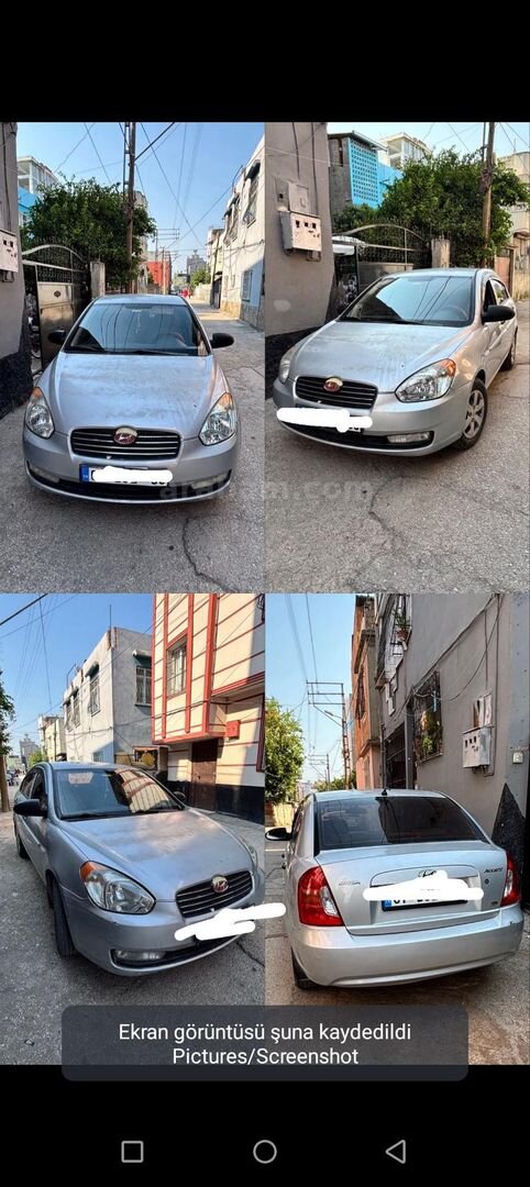 Sahibinden Hyundai Accent Era 1.5 CRDi-VGT Team 2009 Model Adana 222.000 km Gri 1