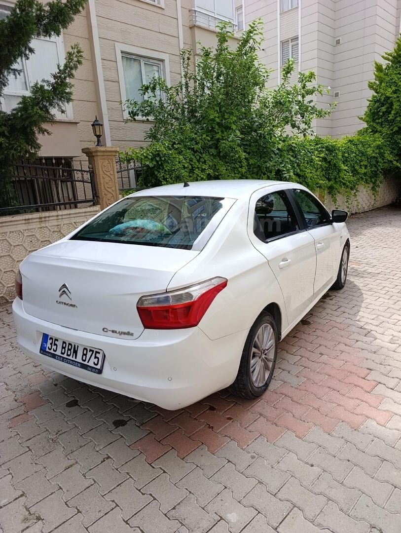 Sahibinden Citroen C-Elysée 1.6 HDi Exclusive 2016 Model Şanlıurfa 185.000 km Beyaz 1