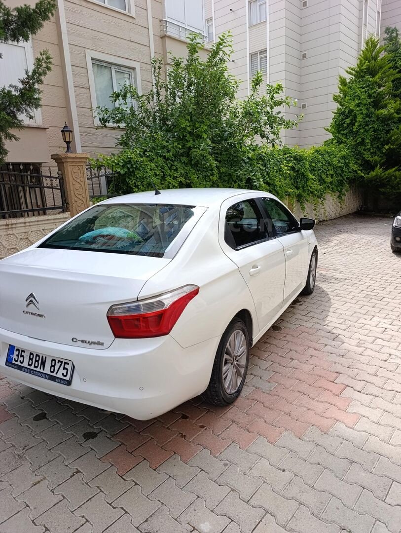 Sahibinden Citroen C-Elysée 1.6 HDi Exclusive 2016 Model Şanlıurfa 185.000 km Beyaz 2