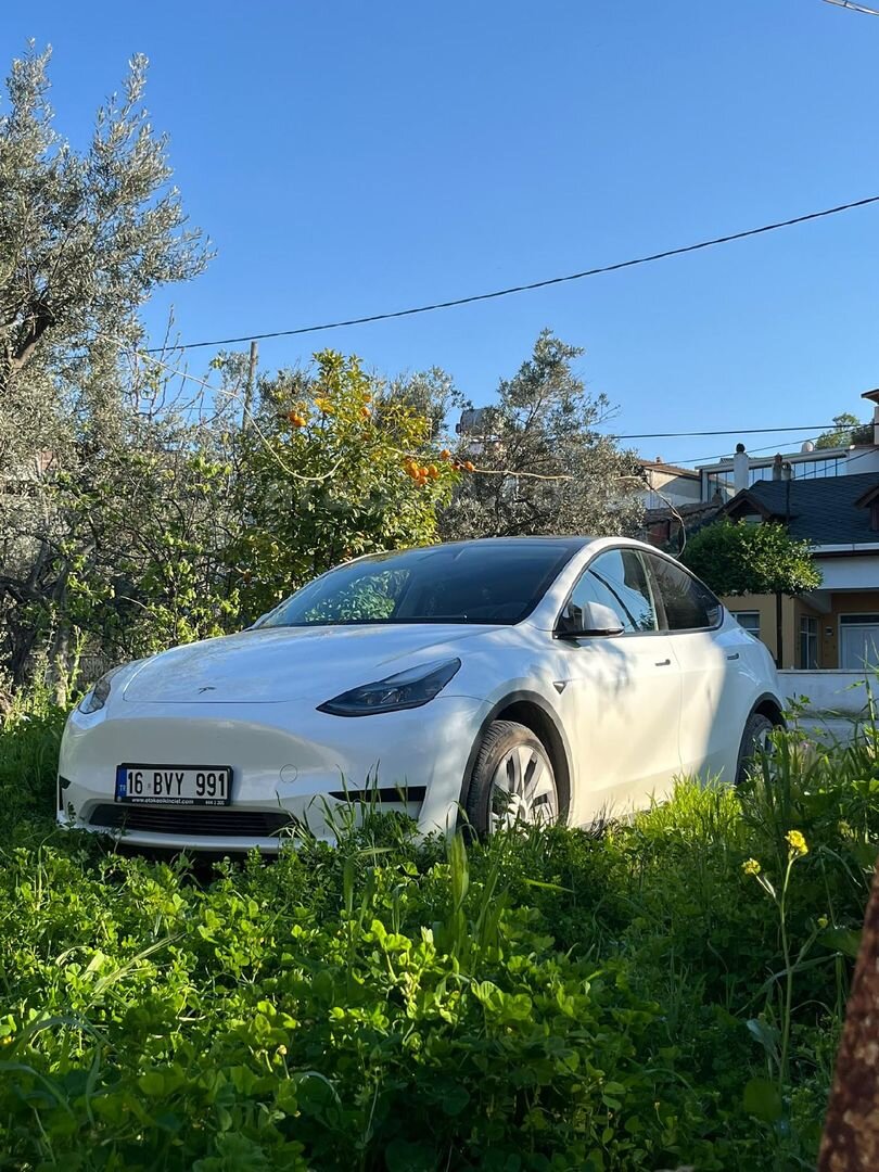 Sahibinden Tesla Model Y Standart (Juniper) 2024 Model Bursa 48.700 km Beyaz 1