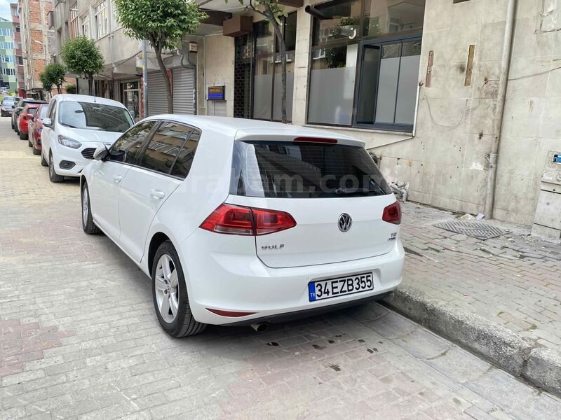 Sahibinden Volkswagen Golf 1.2 TSi Comfortline 2015 Model İstanbul 118.120 km Beyaz