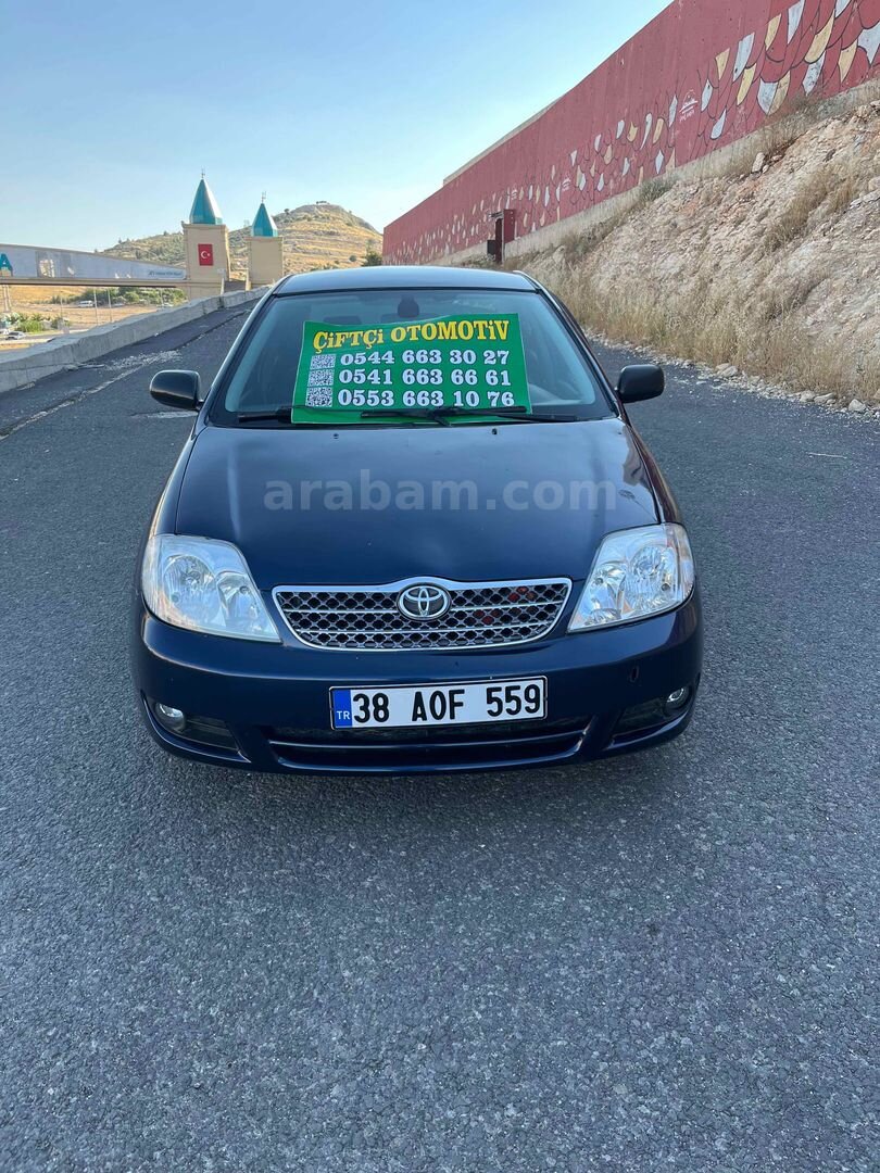 Galeriden Toyota Corolla 1.4 D-4D Sol 2006 Model Şanlıurfa 300.000 km Lacivert 3