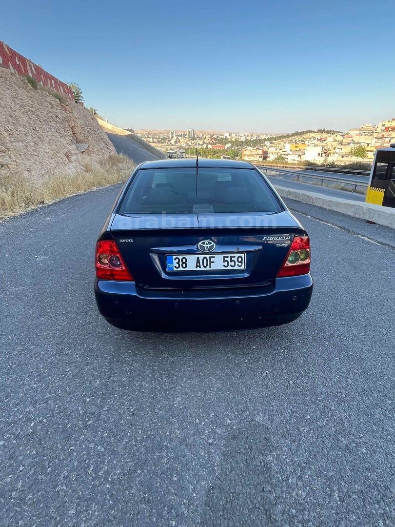 Galeriden Toyota Corolla 1.4 D-4D Sol 2006 Model Şanlıurfa 300.000 km Lacivert 6