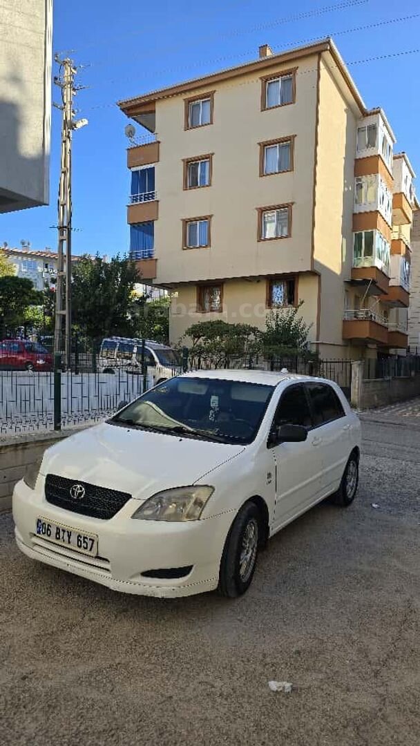 Sahibinden Toyota Corolla 1.4 Linea Sol 2002 Model Ankara 245.000 km Beyaz 7