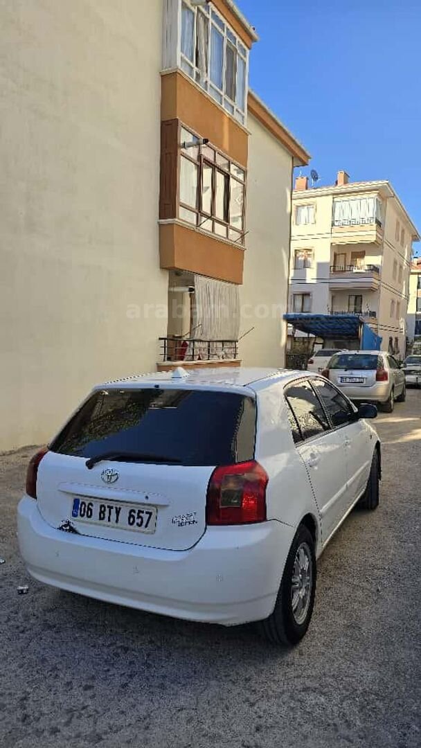 Sahibinden Toyota Corolla 1.4 Linea Sol 2002 Model Ankara 245.000 km Beyaz 6