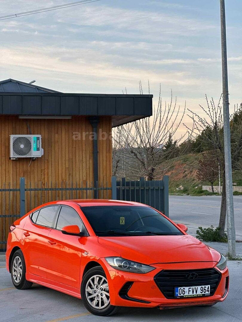 Sahibinden Hyundai Elantra 1.6 D-CVVT Style 2016 Model Ankara 245.000 km Sarı 7