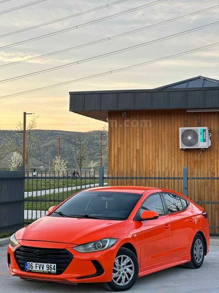 Sahibinden Hyundai Elantra 1.6 D-CVVT Style 2016 Model Ankara 245.000 km Sarı
