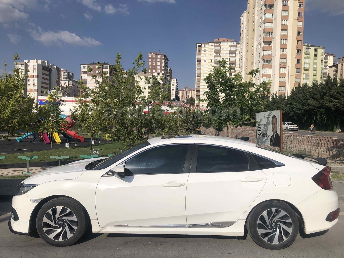 Sahibinden Honda Civic 1.6i VTEC Elegance 2017 Model Kayseri 130.000 km Beyaz 5
