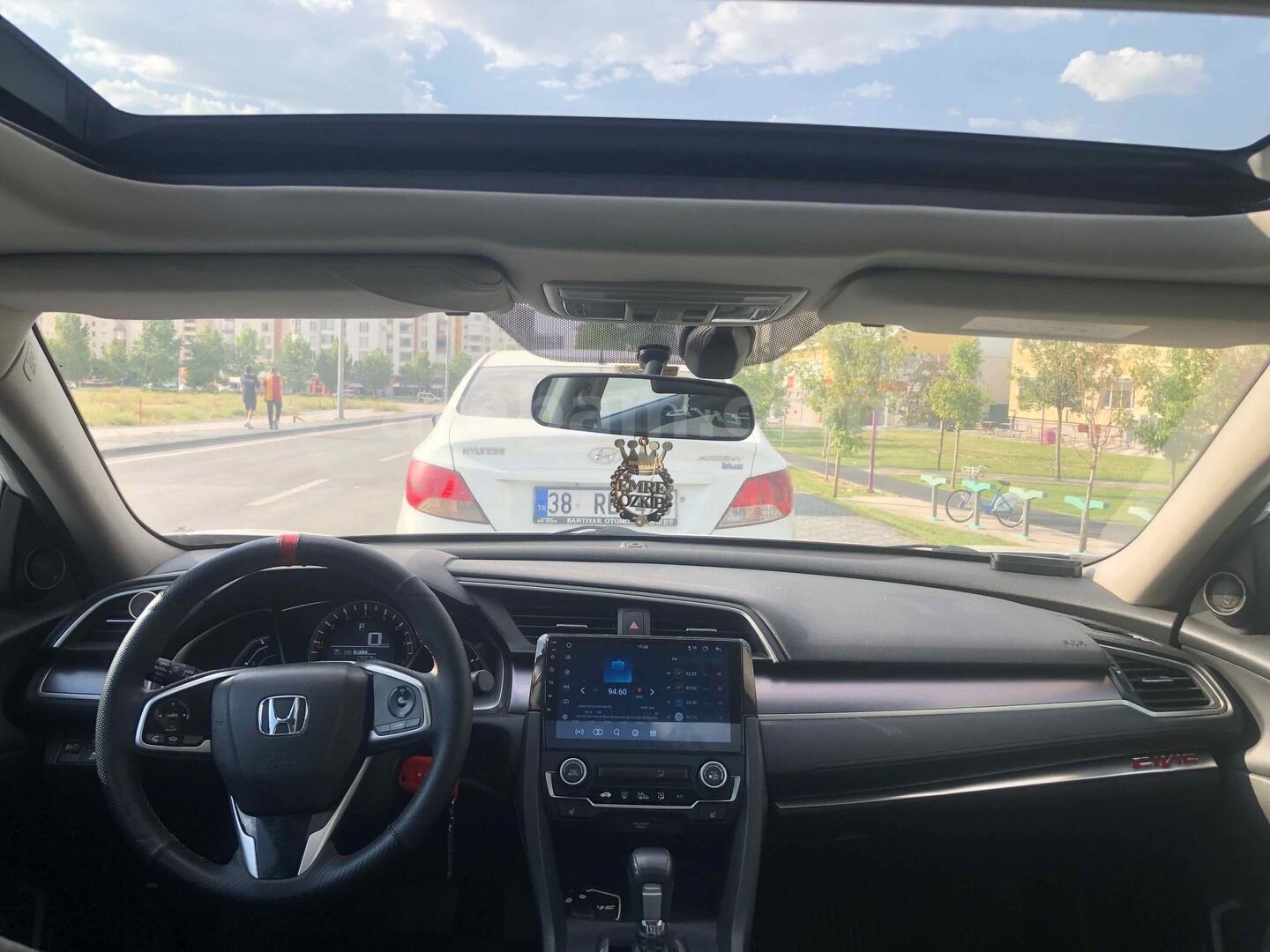 Sahibinden Honda Civic 1.6i VTEC Elegance 2017 Model Kayseri 130.000 km Beyaz 7