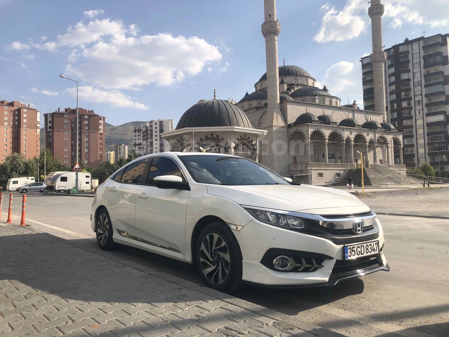 Sahibinden Honda Civic 1.6i VTEC Elegance 2017 Model Kayseri 130.000 km Beyaz 6